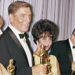Achievement Burt Lancaster with an actress Elizabeth Taylor at the 33rd Academy Awards, Santa Monica, California. Photo by Silver Screen Collection. of Burt Lancaster