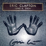 Achievement Clapton's handprints in Hollywood, California. of Eric Clapton