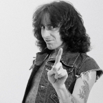 Bon Scott - colleague of Angus Young