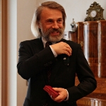 Achievement Christoph Waltz at the Austrian embassy in Berlin, where he received the Austrian Decoration for Science and Art, Austrian's highest honor for artists, on June 6, 2012. of Christoph Waltz