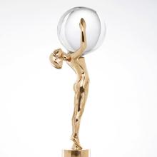 Award Crystal Globe