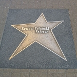 Achievement Roman Polanski's star on the Łódź walk of fame. of Roman Polanski