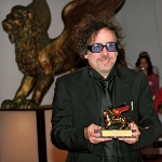 Achievement Tim Burton with the Golden Lion for Lifetime Achievement. of Tim Burton