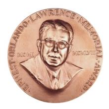 Award Ernest O. Lawrence Memorial Award, United States Department of Energy