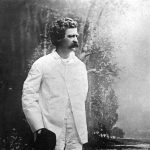 Photo from profile of Mark Twain