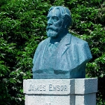 Achievement Statue of James Ensor in the Leopold Park, Belgium. Photo by Arterra/Universal Images Group. of James Ensor