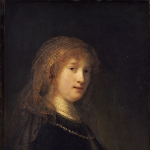 Saskia van Uylenburg - late wife of Rembrandt (Rembrandt van Rijn)