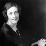 Photo from profile of Agatha Christie