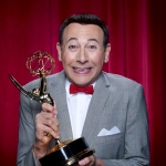 Achievement Paul Reubens, holding the Daytime Emmy Award of Paul Reubens