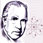 Achievement A postage stamp depicting Bohr from Mongolia. of Niels Bohr