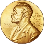 Achievement  Medal for the Nobel Prize. of Alfred Nobel