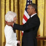 Photo from profile of Diane Rehm