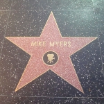 Achievement For contributions to the motion picture industry, Myers was honoured with a star on the Hollywood Walk of Fame at 7042 Hollywood Boulevard. of Mike Myers