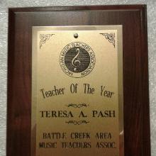 Award Teacher of the Year