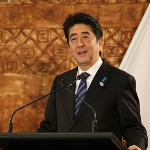 Photo from profile of Shinzo Abe (Abe Shinzo)