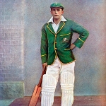 Photo from profile of Don Bradman