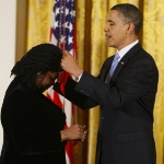 Achievement President Barack Obama presents Livingston’s Annette Gordon-Reed with the National Humanities Medal, the highest national honor for the arts and humanities. of Annette Gordon-Reed