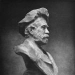 Achievement Bust of Theodore Low De Vinne by Chester Beach of Theodore De Vinne