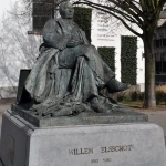 Achievement In 1994, a bronze statue was erected at Mechelplein in Antwerp in honor of Elsschot. of Willem Elsschot