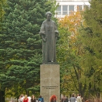 Achievement Marie Curie Monument in Lublin. of Marie Curie