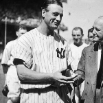 Photo from profile of Lou Gehrig