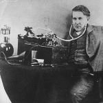 Photo from profile of Thomas Edison