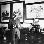 Photo from profile of Nikola Tesla