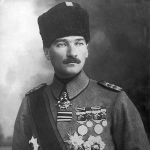Photo from profile of Kemal Atatürk