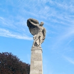 Achievement Monument Ferdinand von Zeppelin. of Ferdinand von Zeppelin