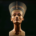 Nefertiti - Wife of Akhenaten (Amenhotep IV of the Eighteenth Dynasty of Egypt)