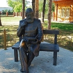 Achievement Monument to Bekhterev in Yelabuga. of Vladimir Bekhterev