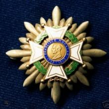 Award Order of Francisco Morazán