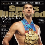 Achievement Michael Phelps on Sports Illustrated cover of Michael Phelps