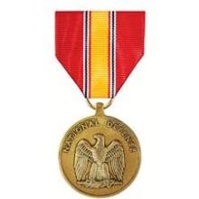 Award National Defense Service Medal with bronze star