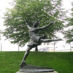 Achievement Statue of Sonja Henie of Sonja Henie