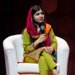Photo from profile of Malala Yousafzai