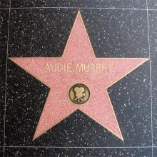 Award Audie Murphy's star on the Hollywood Walk of Fame