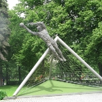 Achievement A bronze statue of Yashin at the VTB Arena - Dynamo Central Stadium in Moscow of Lev Yashin