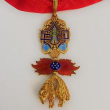 Award 1,072nd Knight of the Golden Fleece