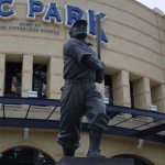 Achievement Wagner statue at PNC Park. of Honus Wagner