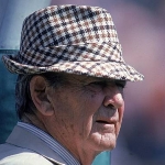 Bear Bryant - coach of Joe Namath