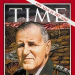 Achievement Creighton Abrams on the cover of Time magazine on April 19, 1968. of Creighton Abrams Jr.
