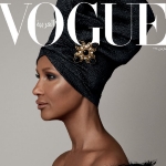 Achievement Iman on the cover of Vogue Arabia, photographed by Patrick Demarchelier. of Iman (Zara Abdulmajid)