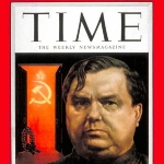 Achievement Georgy Malenkov on the cover of Time magazine on March 23, 1953. of Georgy Malenkov