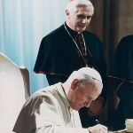 Photo from profile of Benedict XVI (Joseph Ratzinger)