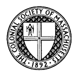 Colonial Society of Massachusetts