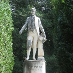 Achievement Statue of Monroe at Highland, Virginia, United States of James Monroe