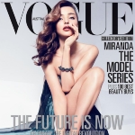 Achievement Miranda Kerr on the cover of Vogue Australia. of Miranda Kerr