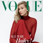 Achievement Hailey on the cover of Vogue (Hong Kong). of Hailey Bieber