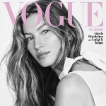 Achievement Gisele Bündchen on the cover of Vogue Brazil, May 2020. of Gisele Bündchen